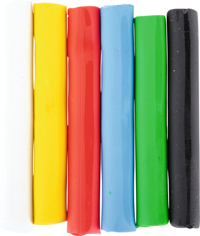 Plasticine 6 kleuren