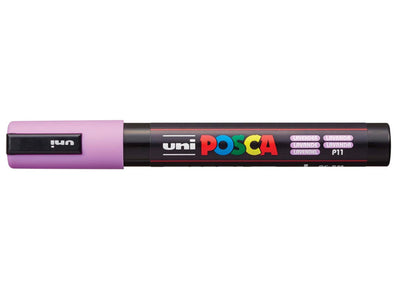 Verfstift Posca medium punt 1.8 - 2.5 mm. lavendel