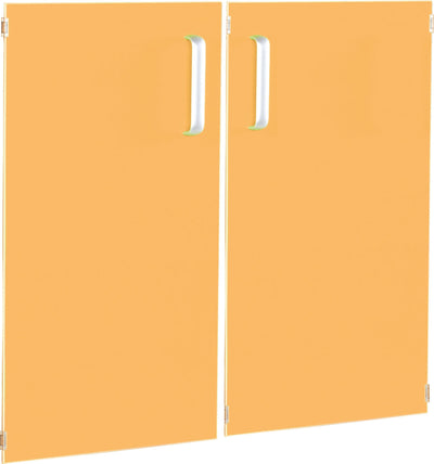 Deuren voor M kast, oranje