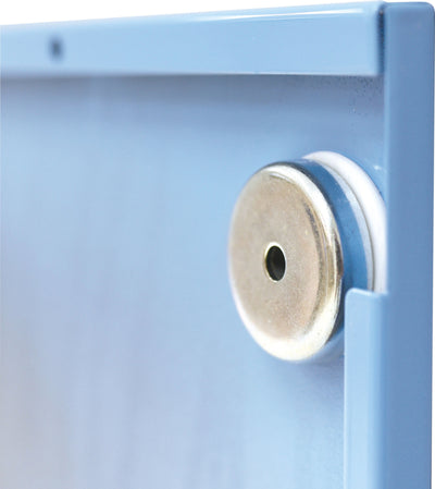 Magnetisch bord zonder frame, blauw