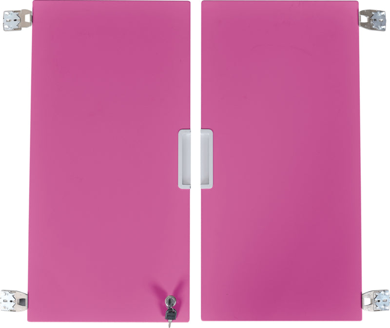 Quadro - medium deuren met slot, 1 paar - 12 kleuren