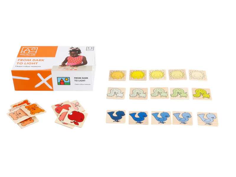 Van donker naar licht