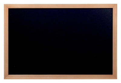 Krijtbord Securit wand 30x40cm teak hout