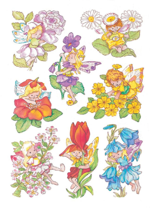 Etiket Herma bloemenelfen