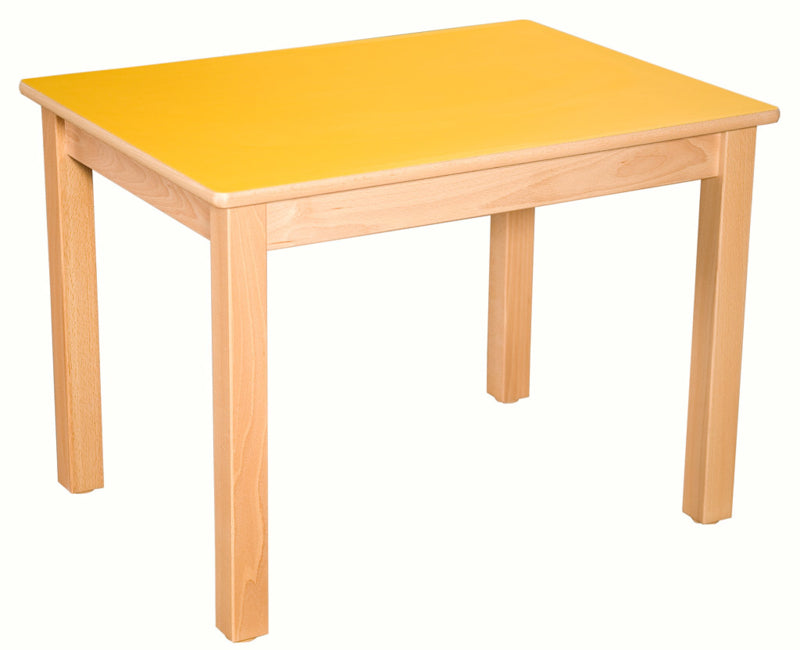 beukenhouten Tafel 50 x 70 cm. 46-76cm