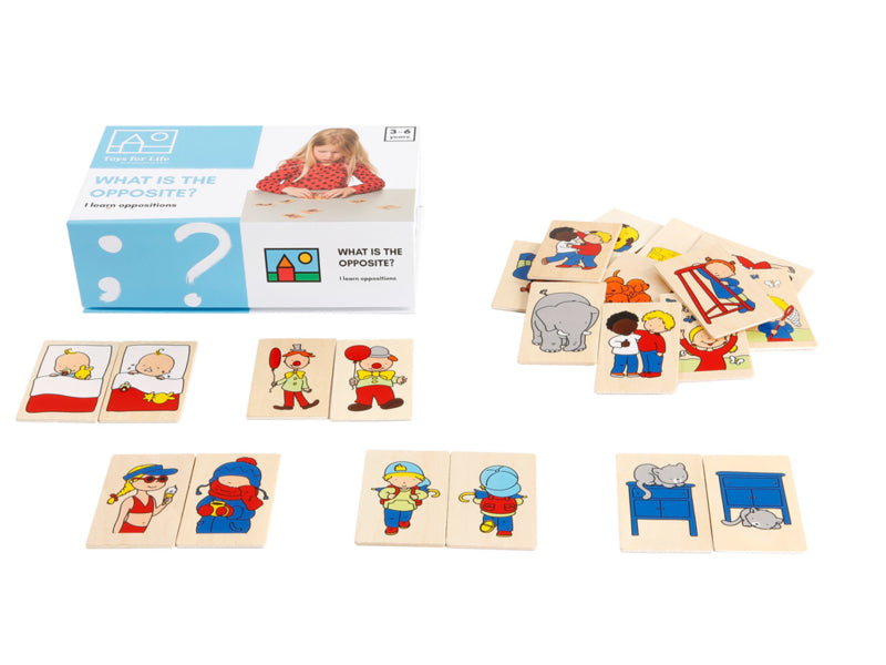 Wat is het tegenovergestelde?