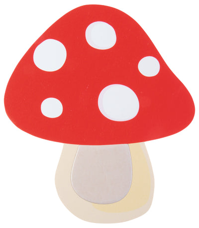 Sensorische applicatie 22,5x19,5cm - Paddestoel