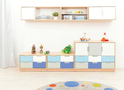 Quadro - smalle hangkast met 2 vakken