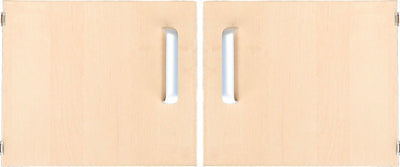 Deuren voor S kast, berken