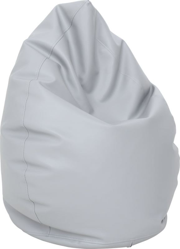 Mini zitzak poef - grijs