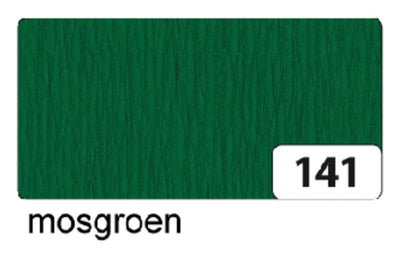 Crepepapier 250x50cm nr141 mosgroen