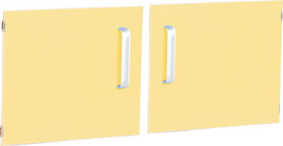 Deuren voor S kast, - geel