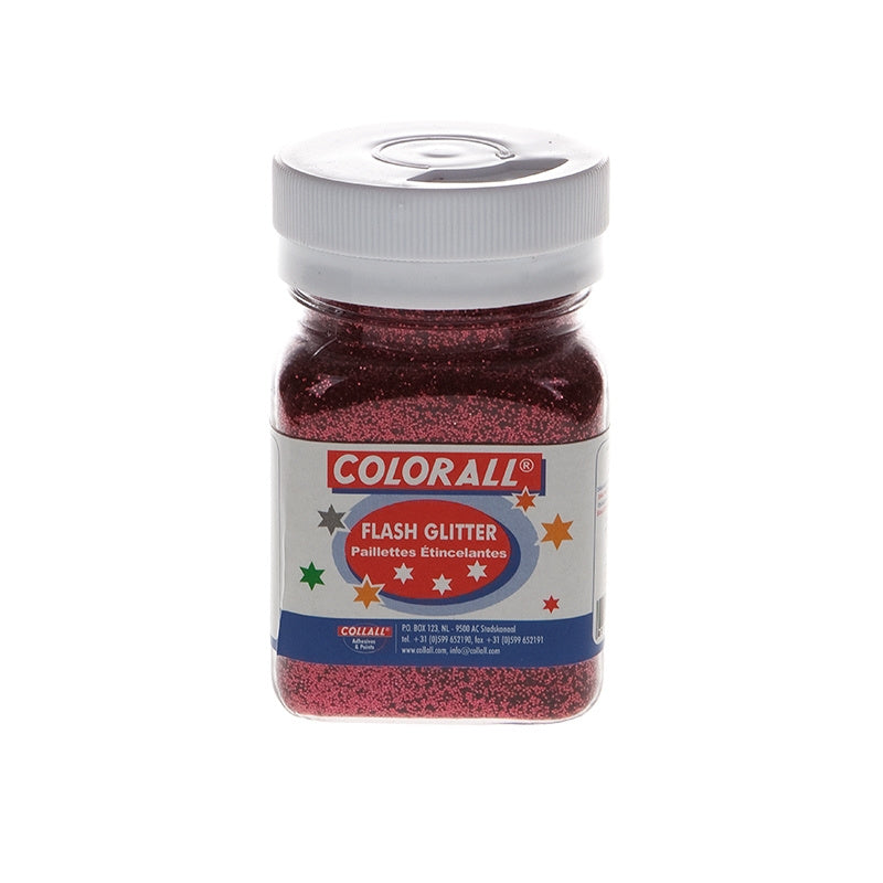 Glitter Colorall rood 95 gram