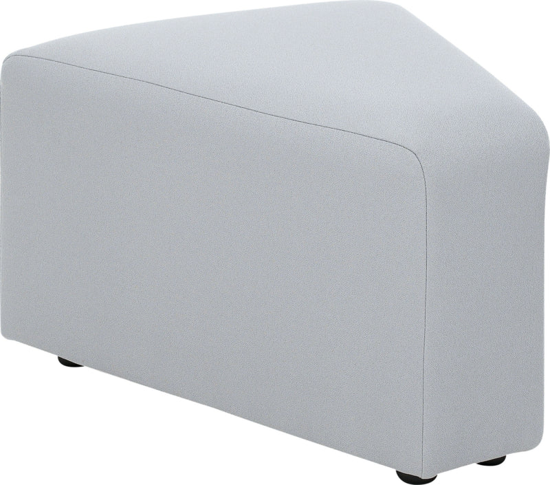 Eigentijdse hoek poef Plus