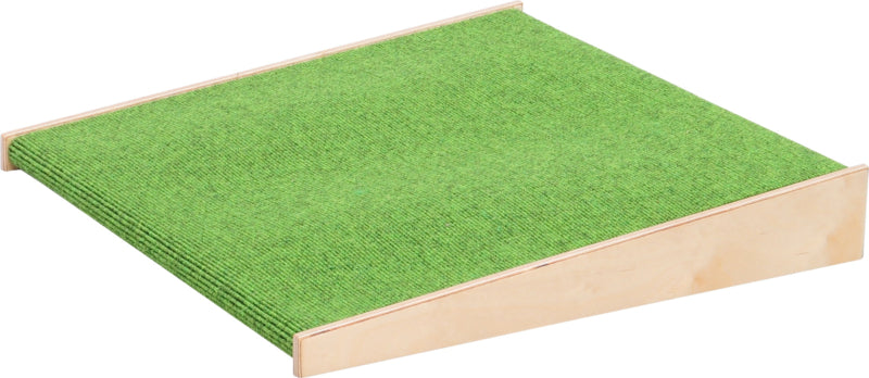 Platform schuin, hoogte 10 cm, groen