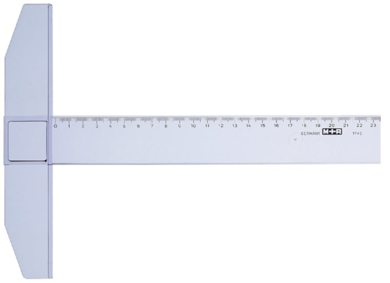 Tekenhaak M+R 1775 75cm transparant