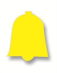 Plakfiguur 400 stuks assorti - Klokje