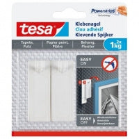 Tesa® Klevende Spijker voor behang & pleisterwerk 2x 1kg