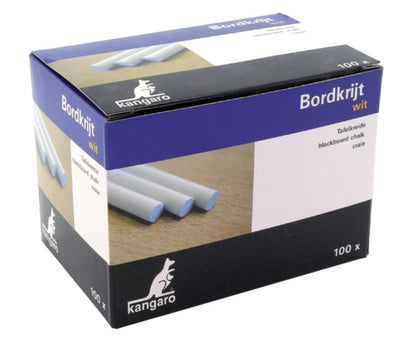 Bordkrijt wit 100 stuks