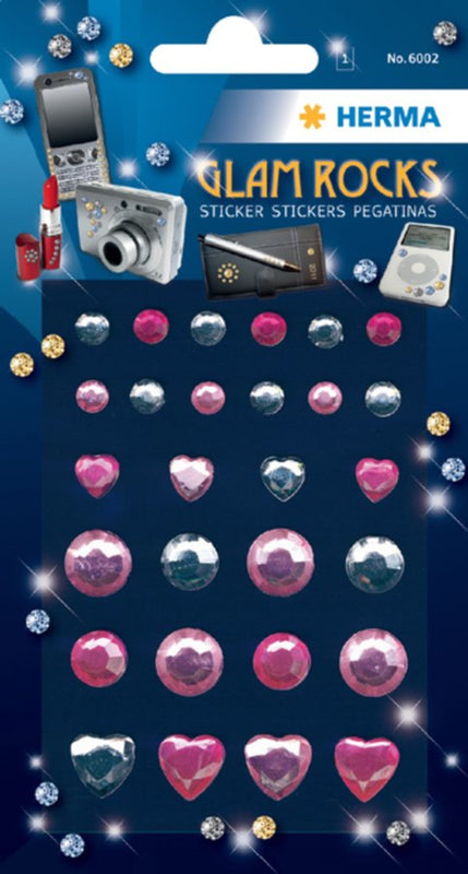 Etiket Herma diamant glam rocks