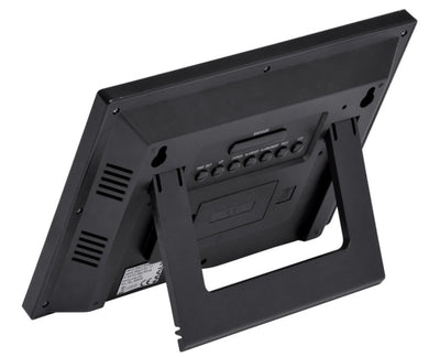 Wandklok MAUL Flow 23x16cm digitaal staan / hangen zwart incl batt.