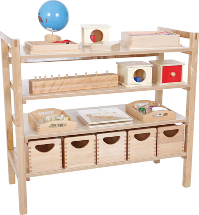 Flexi stelling kast voor educatieve hulpmiddelen