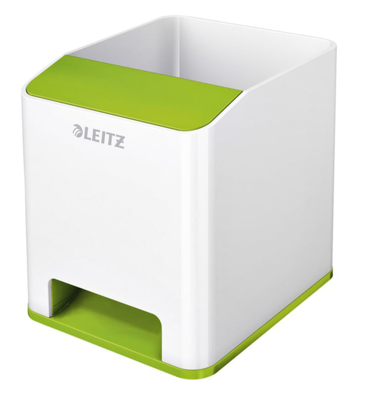 Pennenhouder Leitz WOW wit/groen