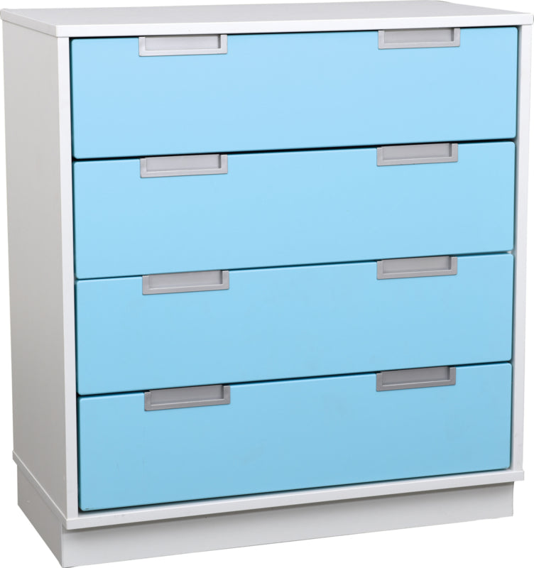 Quadro - M kast voor 4 brede laden