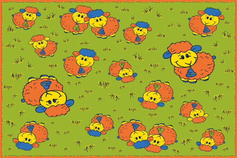 Tapijt 500x400cm - Schaapjes