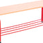Garderobebank - rood