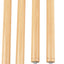 Set van 4 mix poten voor Flexi tafelbladen - hoogte: 64 cm