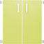 Deuren voor M kast, lime