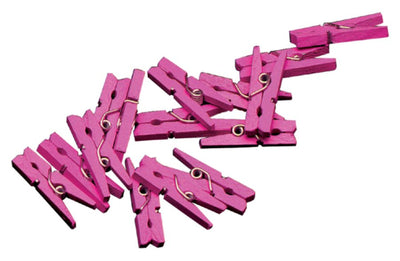 Knijpers Haza mini roze zak Ã 20 stuks