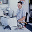 Bureaustandaard Durable 5540 Sherpa Soho met 5-tassen zwart