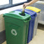 Afvalcontainer Slim Jim grijs 87liter