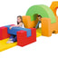 Foam cilinder smal 120x30cm - Rood