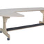 Hoogzit J-tafel 180 cm - berken