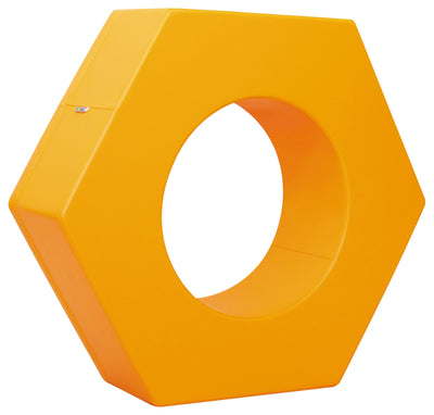 Foam zeshoek 120x30cm - Oranje