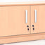 S kast met 1 plank en scheidingswand met plint.