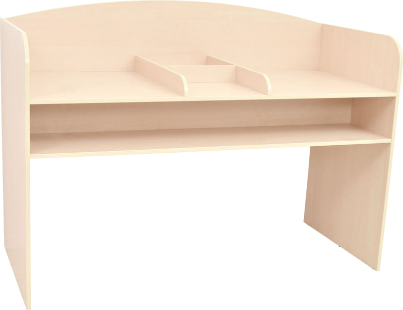 Dubbel aankleedmeubel - berken