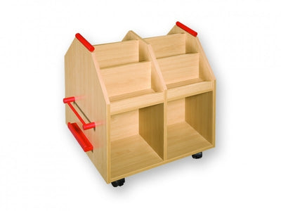 Boekenwagen op wielen