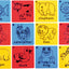 Afwrijfplaatjes 13x13cm - Dieren