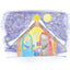Stempel mega 12x8,5cm - Kerststal