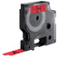 Labeltape Dymo 45017 D1 720570 12mmx7m zwart op rood
