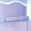 Witte rol, lengte: 120 cm