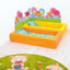Foam bed 140x75x25cm - Oranje