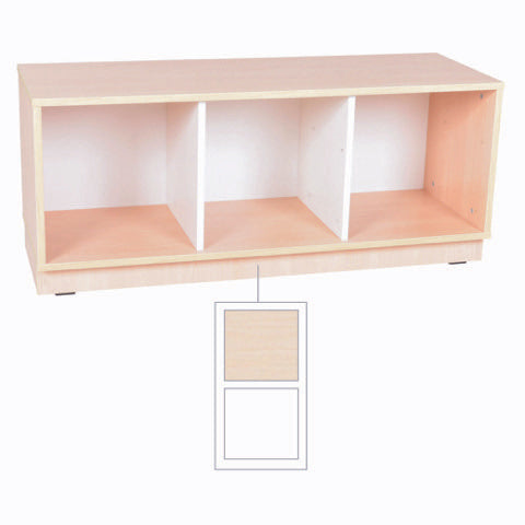 Quadro - S kast voor 6 laden met plint