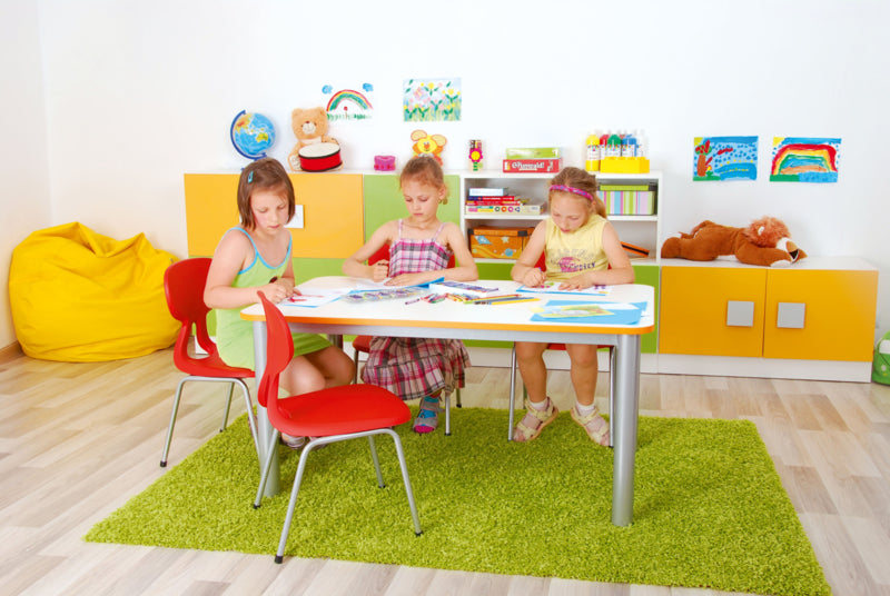 Livia Stoel - maat 1-6, rood