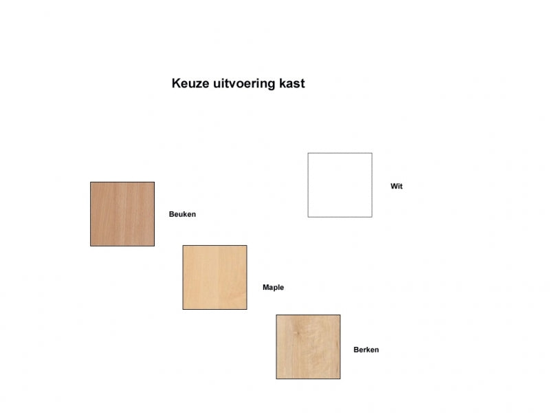 Ruimtedelingskast open