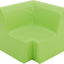 Hoge hoekbank 65,5cm zithoogte 34cm - Lichtgroen